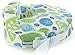 My Brest Friend Original Nursing Posture Pillow, Green & Blue Leaf