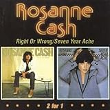 Disco de Rosanne Cash: «Right Or Wrong / Seven Year Ache» (Anverso) Disco de Rosanne Cash: «Right Or Wrong / Seven Year Ache» (Anverso)
