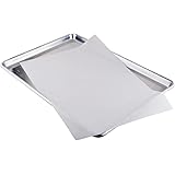 ChefLand Quilon Parchment Paper Pan Liner Baking Sheets - 12" x 16", 100 Pack.