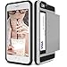 iPhone 6S Plus Case, Verus [Damda Slide][Satin Silver] - [Wallet Card Slot][Heavy Duty] For Apple iPhone 6 6S Plus 5.5