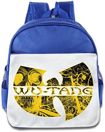 POOZ Wu Tang Logo Children School Bagpack For Boys &amp; Girls RoyalBlue