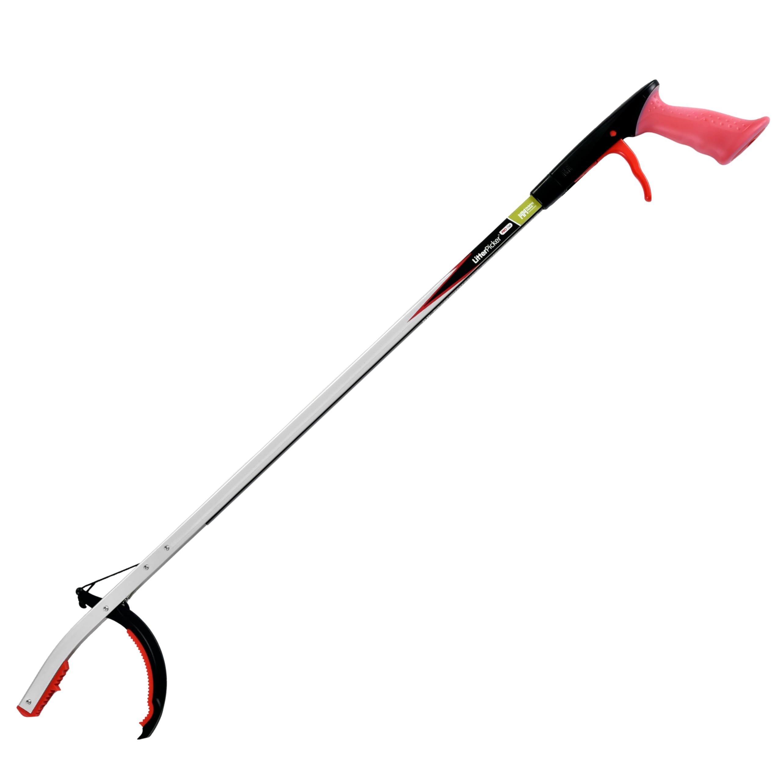 The Helping Hand Company Litter Picker PRO Gel Litter Grabber 33”/85cm, Heavy Duty Litter Picker with Comfortable Grip Gel Handle, Rubbish Picker Grabber, Garden Grabber, Litter Grabber for Adults
