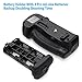 Powerextra MB-D18 Battery Grip + AA-Size Battery Holder Compatible