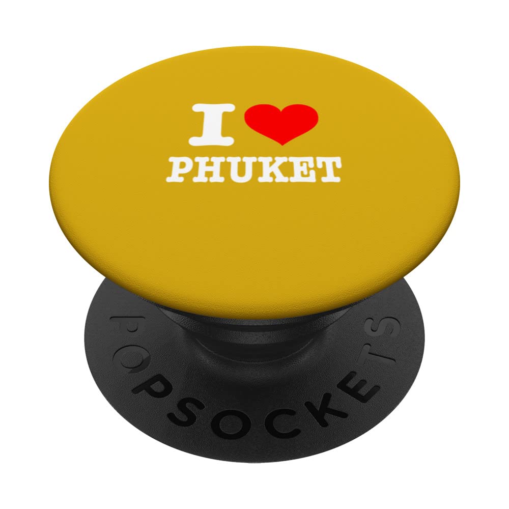 Phuket - I Love Phuket - I Heart Phuket PopSockets Swappable PopGrip