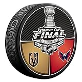 Sherwood 2018 NHL Stanley Cup Final Dueling Puck Vegas Golden Knights vs. Washington Capital