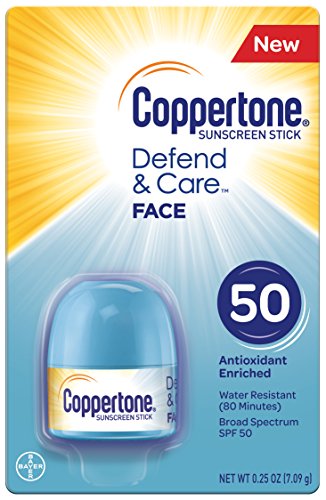 Coppertone Defend & Care Sunscreen Stick SPF 50 (0.25-Ounce) Coppertone Defend & Care Sunscreen Stick SPF 50 (0.25-Ounce)