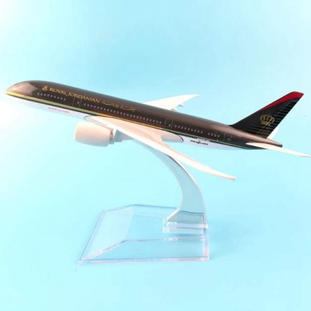 FJCY Model 16Cm Jordanian Airlines Royal Jordanian Metal Alloy Model Plane Aircraft Model Toys Birthday Gift Children Toys Collection