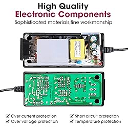 EMITEVER DC 24V 60WLED Power Supply 2 Packs, LED