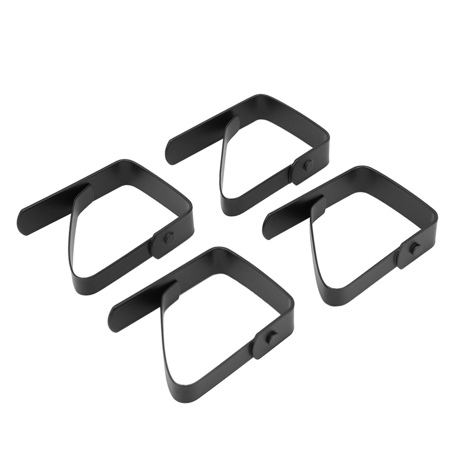 Mumusuki Tablecloth Clips Picnic Table Clips, 4pcs Large Table Cloth Cover Clips Stainless Steel Anti Slip Tablecloth Holder Clamps for Picnic Tables 5 * 4cm
