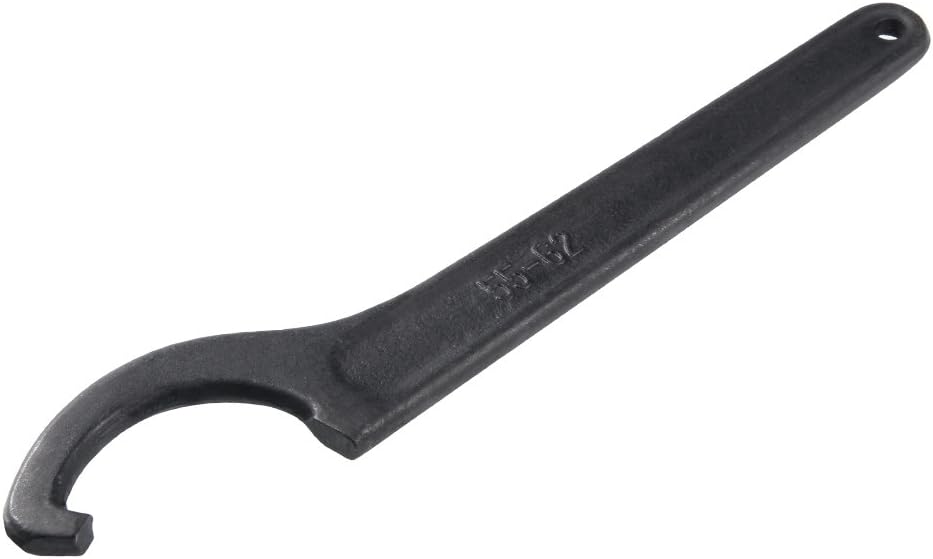 sourcing map C Hook Spanner Wrench Collet Chuck for 55-62mm Round Nut