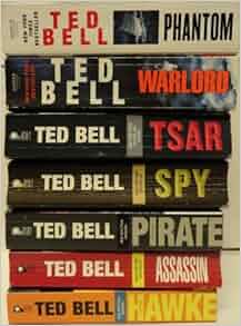TED BELL Alexander Hawke series 1-7 Complete set: Hawke