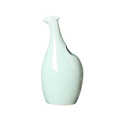 Amazon Com Toogoo Blue Ceramic Crafts Vases Simple Personality