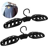 Maitys 2 Pcs Wetsuit Hanger Foldable Surfing Suit Hangers Fast Dry Surfing Suit Folding Vented Hanger for Men Women Diving Accessories