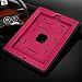 iPad 2 Case,iPad 3 Case,iPad 4 Case, AICase Kickstand Shockproof Heavy Duty Rubber High Impact Resistant Rugged Hybrid Three Layer Armor Protective Case with Stylus for iPad 2/3/4 (Black/Rose)