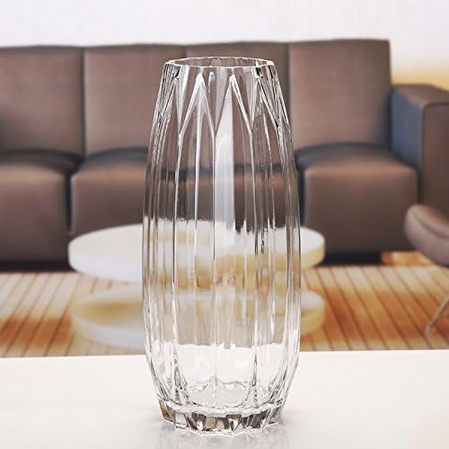 ZHFC Home Decor ZHFC-Glass vases, fine color glass vases, a variety of colors, bedroom, living room, office space can be placed, Large transparency
