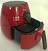 Philips HD9220/66 AirFryer with Rapid Air Technology, RED