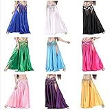 Dance Fairy Belly Dance Skirt Tribal Two Side Slit Skirt (no Belt)