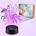 AmazeFan Unicorn Night Light - 3D Unicorn Lamp 7 Colors Optical Illusion Touch & Remote Control - Best Birthday Christmas New Year Gifts for Girls Kids Baby(Unicorn, Fairy)