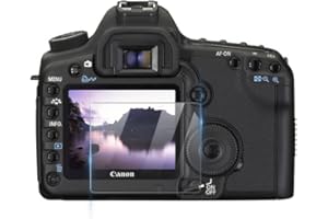 for Canon EOS 5D II Mark2 Markii 5D2 5DII 50D 40D 1DS Mark III 1DS3 Clear Tempered Glass 9H 2.5D Camera LCD Screen Protector 