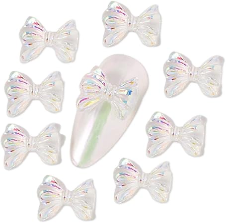 Amazon 卓上棉品 ネイルパーツ リボン 蝶結び 個 ジュエリーパーツ ラインストーン スタッズ ネイルアート レジン封入 Diy 多色 Hy 6159 卓上棉品 シェル 通販