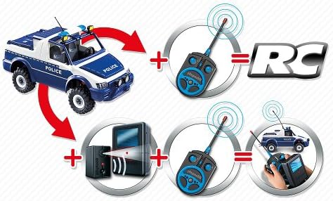 coche radio control playmobil