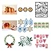 Cricut Projects Cartridge for Paper Crafting, Home for The Holidays Fall and Winter