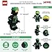 LEGO Ninjago Lloyd Warrior Character Shaped Soft Plush Cuddle Pillow, Green/Black