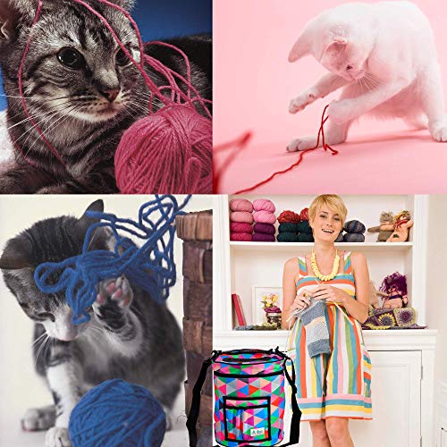 6 KNITTING+CROCHET+BAG+ACCESSORIES+Tangle+Free