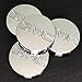 Accarparts Chrome Wheel Center Hub Caps for GMC Denali Sierra Yukon 83MM 3.25 inch(Sliver)