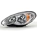 For 06-10 PT Cruiser Chrome Housing Replacement Headlights Headlamps LH+RH Set Pair Left+Right