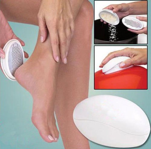 NPLE--Hot! Ped Egg Pedicure Ultimate Foot File Remove Callous For Beautiful Feet