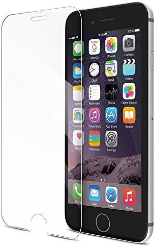 iPhone 6 Screen Protector, SEVENMORE® 0.2mm Scratch Resistant Tempered Glass - 9H Hard High Definition Crystal Clear Round Angle High Response