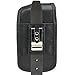 XXL Size Samsung Galaxy S6, S6 Edge, S5, HTC ONE M9,M8S, M8 Premium Vertical Nylon Belt Clip Holster Pouch Case Cover (Fits Phone with Otter Box Defender/LIFEPROOF/Extended Battery or Thick Case