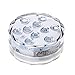 BZONE RGB Multi-color Submersible LED Light, Underwater Waterproof Battery Powered LED Accent Lights Landscape Lamp with Remote Controller for Pond Swimming Pool Vase Bowl Fish Tank (Convex Mirror)