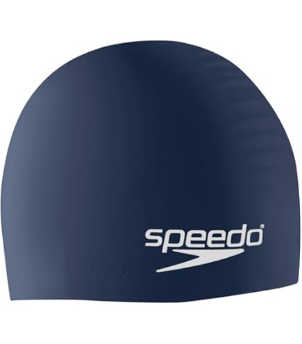 Speedo Unisex Swim Cap Latex, Speedo Black, One Size, Swim