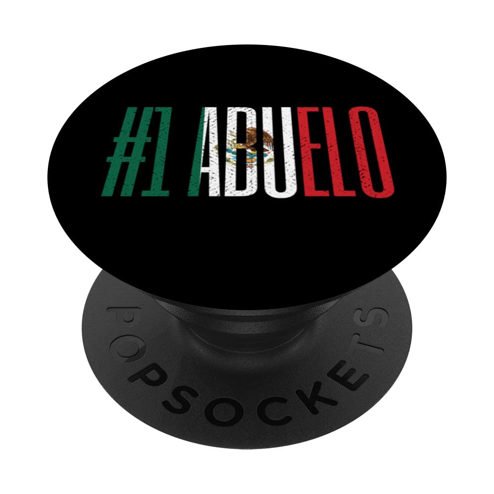 Mexico Abuelo Mexican Flag Cinco De Mayo Viva Mexico Gift PopSockets Swappable PopGrip