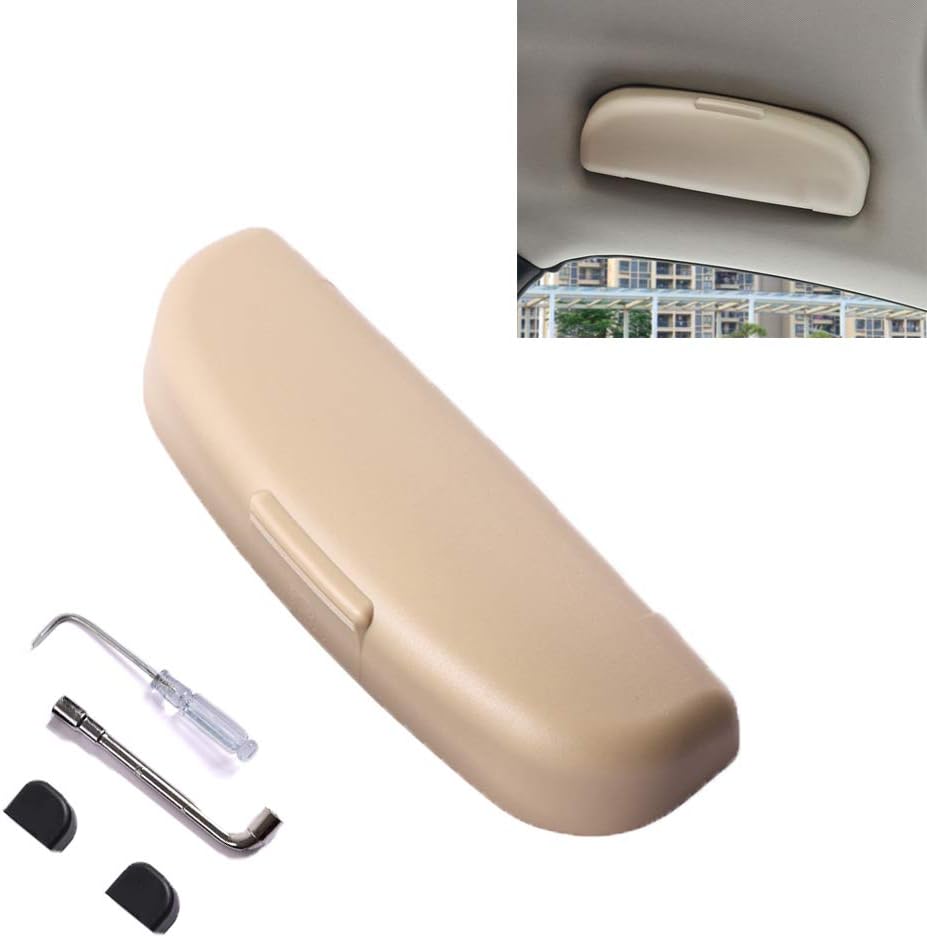 LFOTPP Auto Custodia per Occhiali Portaocchiali Auto Interno Sunglasses Holder Case per Volvo