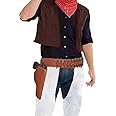 JXFZGPZL Cowboy Bullet Decoration Belt and Holster Set for Masquerade Party