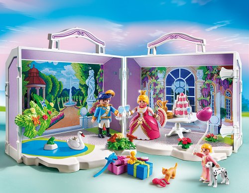 PLAYMOBIL 5359 Mein MitnehmKöfferchen Prinzessinnen-Geburtstag – Bild 3
