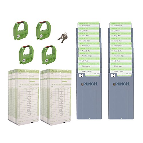 uPunch Small Business AutoAlign Time Clock Start-Up Kit (HN3540)