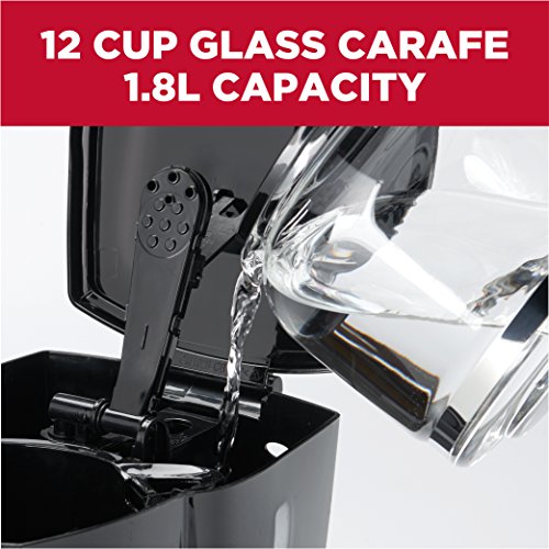 Betty Crocker BC2806CB 12 Cup Coffee Maker, Glass Carafe Brewer Pot