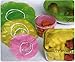 Set of 96 Re Usable Colorful Food Storage Covers