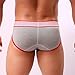 NEARTIME Men's Underwear, Mens Low Waist Boxers Briefs Men Underpants Soft Shorts (L, Gray A) …