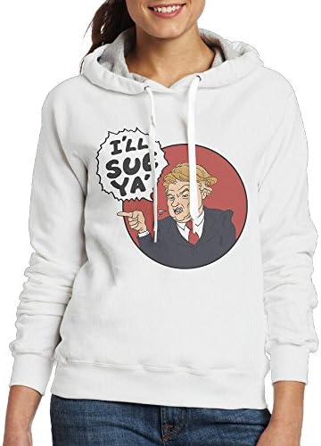 MUMB Women's Hoodie Trump Size XL White
