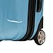 Traveler's Choice Freedom Lightweight Hardshell Rolling Luggage, Arctic Blue, 3-Piece Set