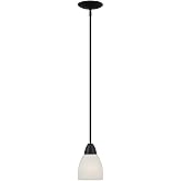 Designers Fountain 15005-MP-34 Torino Mini Pendant, Oil Rubbed Bronze