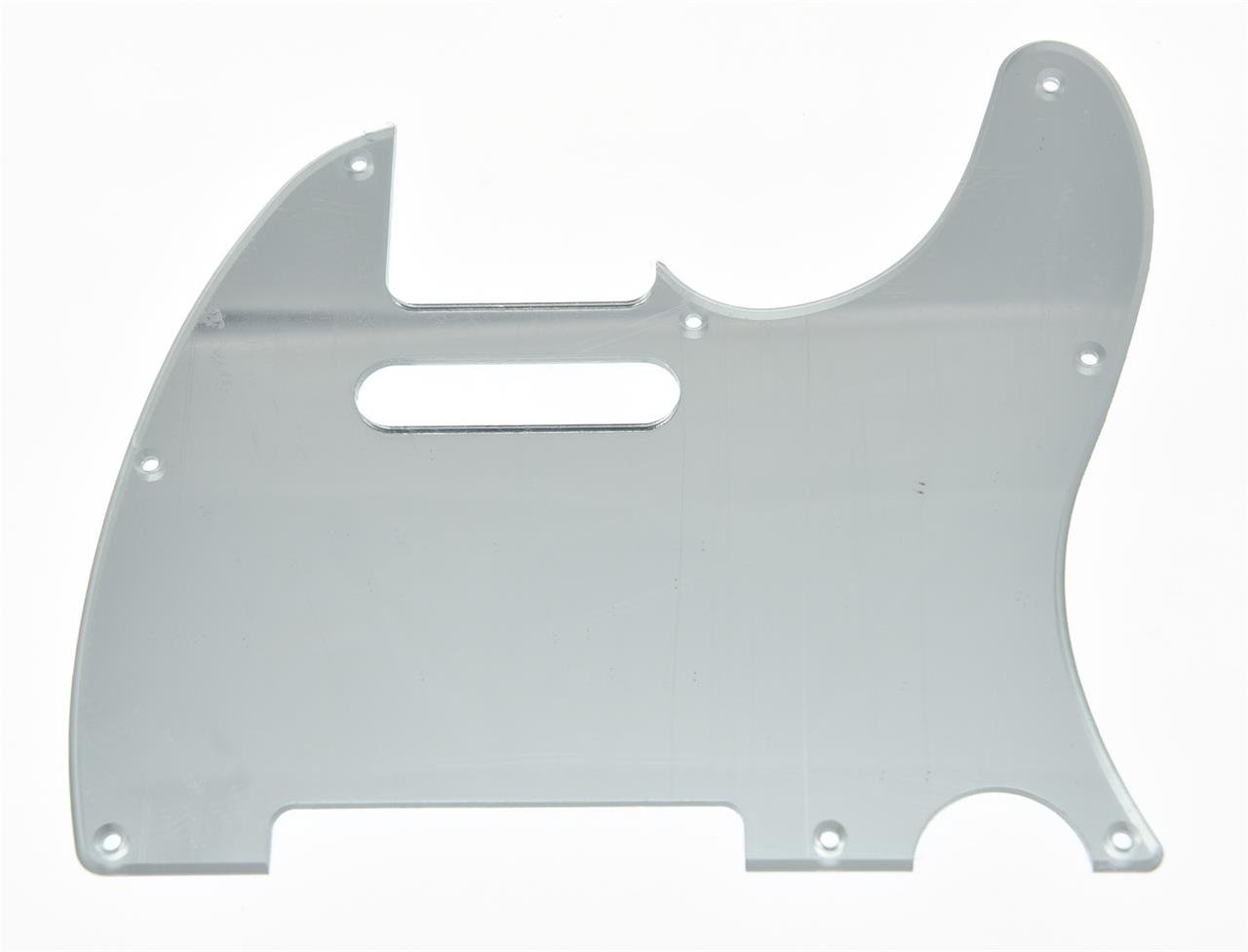 KAISH Silver Mirror Tele Guitar Pickguard Scratch Plate for Fender Telecaster — image 1