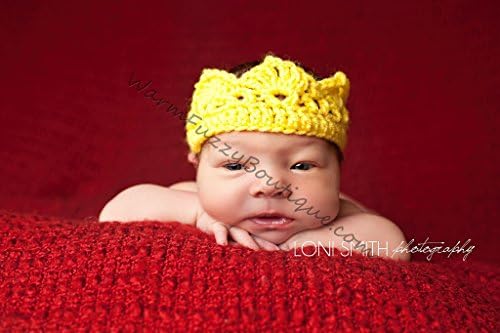 Baby Prince Princess Royal Crown Hat
