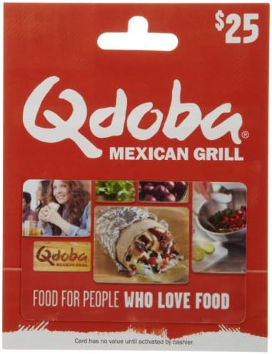 Qdoba Mexican Grill Gift Card