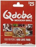 Qdoba Mexican Grill Gift Card $25